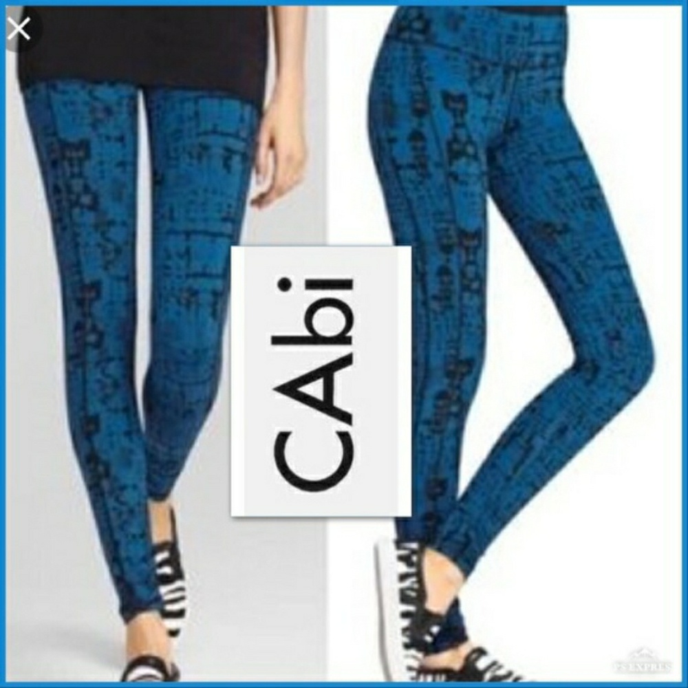 CAbi ruched bottom leggings